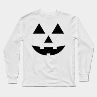 Pumpkin Face Long Sleeve T-Shirt